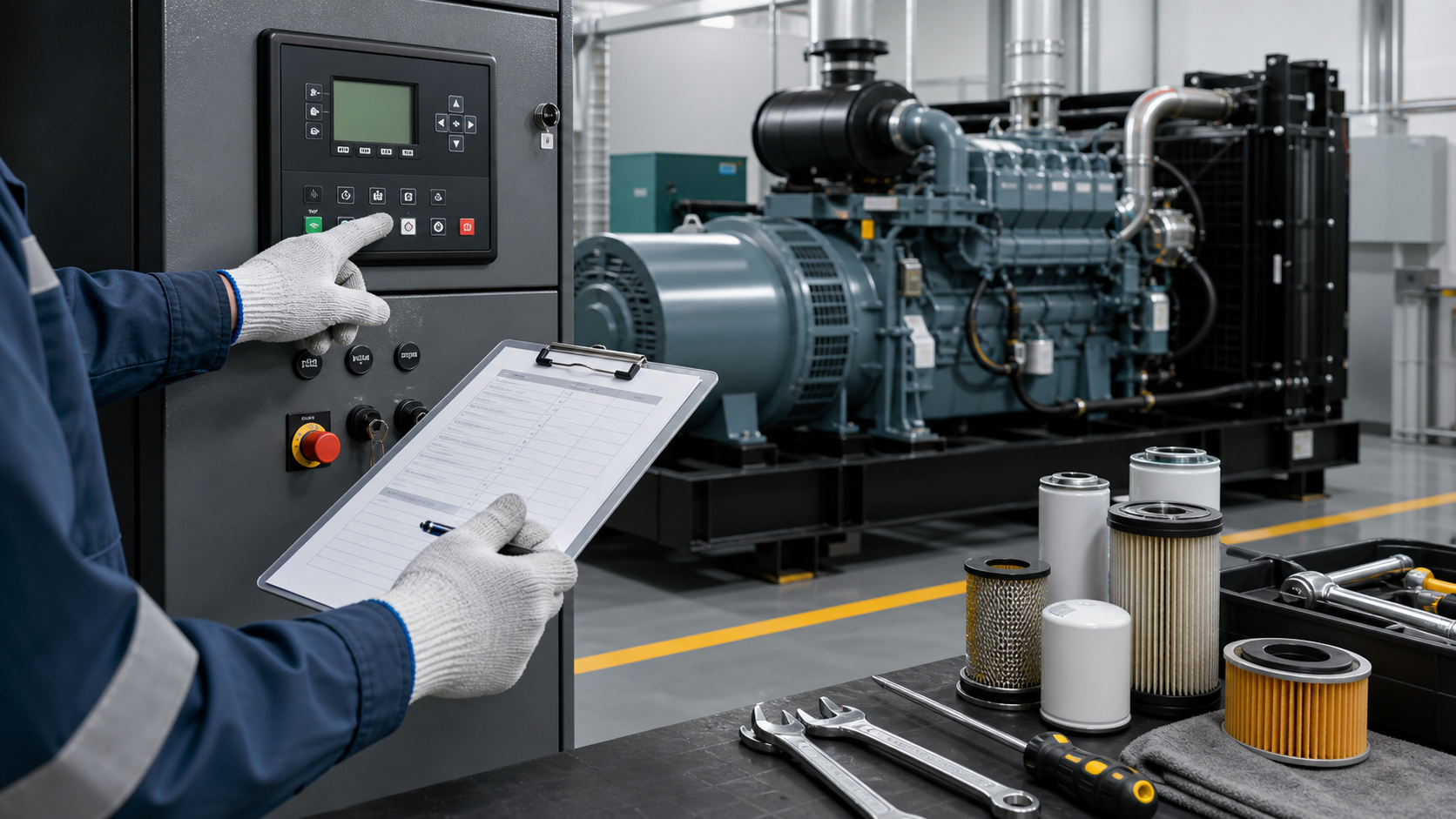 Generator maintenance service and support